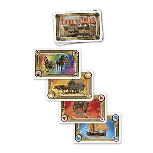 Juego de Mesa ¡Aventureros al Tren! Amsterdam - ¡Sube al Tren de la Aventura!