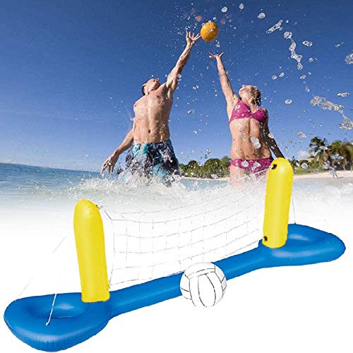 Juego Hinchable Vóley Flotante Voleibol