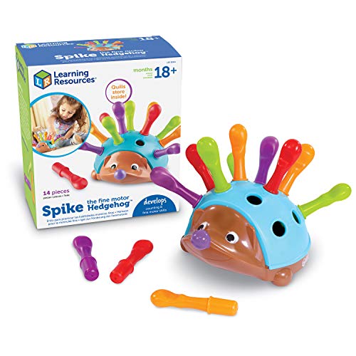 Juego para practicar habilidades motoras finas Spike the Fine Motor Hedgehog de Learning Resources