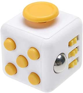 Juguete Cubo FidgetToys mágico,cube Anti-ansiedad Anti-Stress Cube FidgetToy para niños,Adolescentes y Adultos Stress Reliever (Pack de 2)