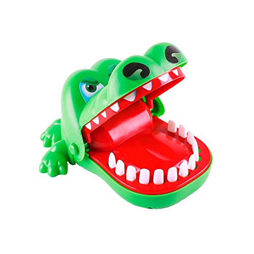 Juguete de los Dientes de cocodrilo Juguete Mordido Toy Toy Kids Classic Dentist Games Fiesta Truco Juego Favores Funny Family Activity Lindos Regalos para niños