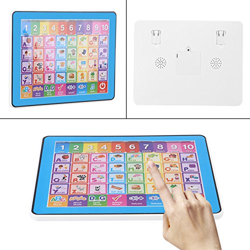 Juguete didáctico Máquina de Aprendizaje, Pantalla táctil Aprendizaje Máquina de inglés Tableta Juguete Educativo temprano Tableta Juguete Niños Niños Bebé Aprendizaje para bebés