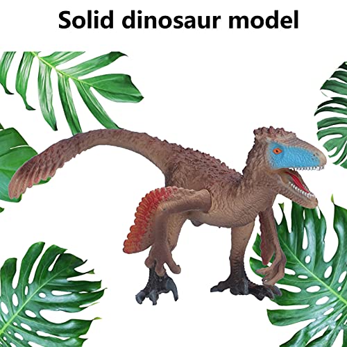 Juguete Modelo De Dinosaurios Utahraptor, Material De PVC, Modelos De Animales, Juguetes De Simulación, Regalos, Decoraciones Para Niños(Rapaces de Utah)