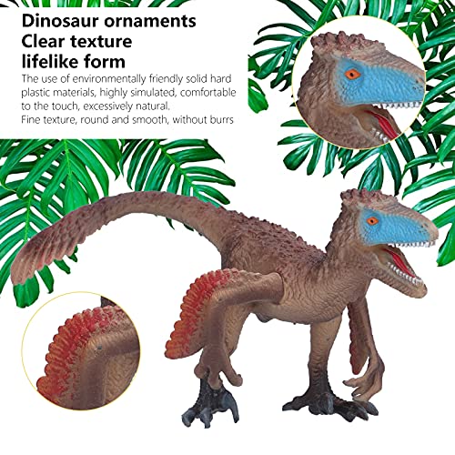 Juguete Modelo De Dinosaurios Utahraptor, Material De PVC, Modelos De Animales, Juguetes De Simulación, Regalos, Decoraciones Para Niños(Rapaces de Utah)