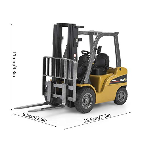 Juguete para niños, vehículo de ingeniería, aleación, vehículo de Carretilla elevadora Grande, Modelo 1:50, Mini máquina de construcción, Juguetes para niños de 8 años en adelante