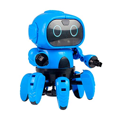 JUGUETECNIC │ Six el robot para niños de montar │ Reproduce gestos y esquiva obstáculos | Robótica educativa para interactuar junto con los más pequeños