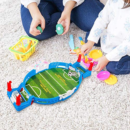 Juguetes de Campo de futbolín para niños, Juegos de Mesa, Mesa de Rompecabezas, Consola de Juegos interactiva para Padres e Hijos de Mesa Doble Versus