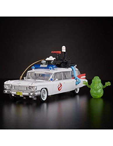 Juguetes Transformers Generations - Transformers Collaborative - Ghostbusters: El Legado - Ecto-1 Ectotron, Figura Convertible de 17,5 cm con Historieta