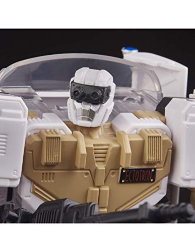 Juguetes Transformers Generations - Transformers Collaborative - Ghostbusters: El Legado - Ecto-1 Ectotron, Figura Convertible de 17,5 cm con Historieta