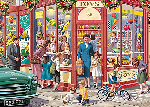 Jumbo- Falcon de Luxe-The Toy Shop 1000 Piece Jigsaw Puzzle Piezas, Multicolor (11284)