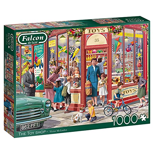 Jumbo- Falcon de Luxe-The Toy Shop 1000 Piece Jigsaw Puzzle Piezas, Multicolor (11284)