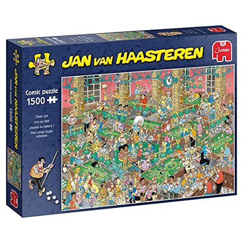 Jumbo Puzzel Jan Van Haasteren Chalk Up-1500 stukjes, Multicolor (J20026)