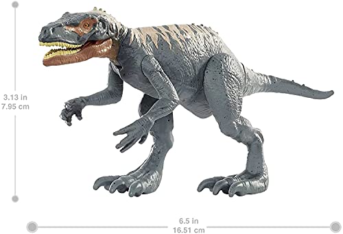 Jurassic world - Estuche salvaje de Dino Escape HBY70, diseño de dinosaurio Herrerasaurus