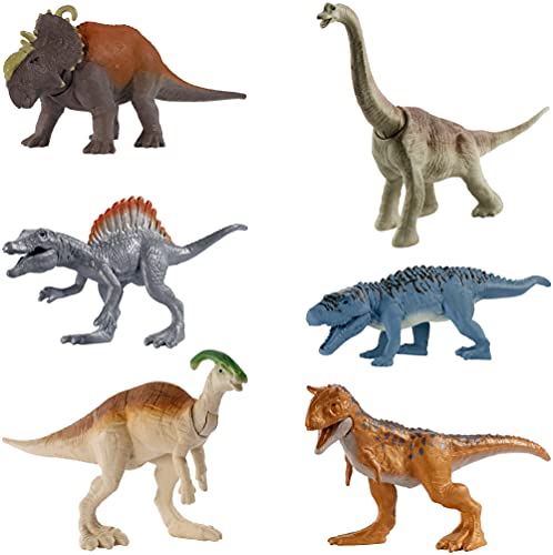 Jurassic World - Minidinosaurios de acción, Dinosaurios de Juguete, modelos surtidos, 1 unidad