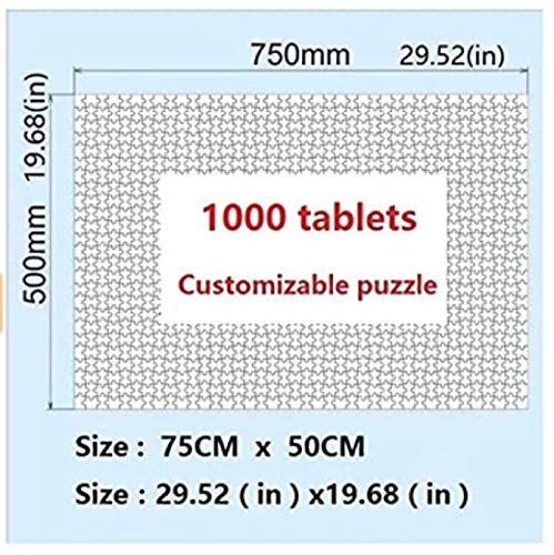 JYSHC Lionel Messi Barcelona FC Carteles De Madera Rompecabezas 1000 Piezas Juguetes para Adultos Juego De Descompresión Fj129Qx