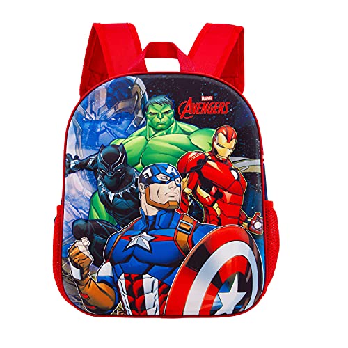 Karactermania-02123 Los Vengadores Kids' Luggage, Letter Print, Multicolor, One Size (1)