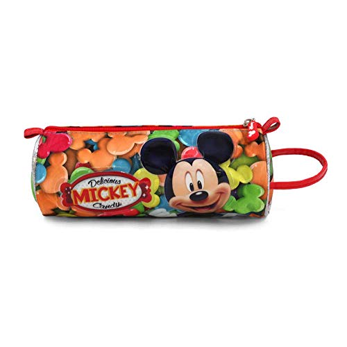 Karactermania 36199 Mickey Mouse Delicious Estuches, 22 cm, Rojo