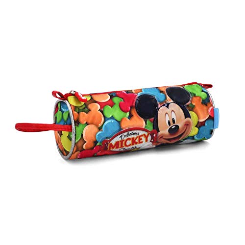 Karactermania 36199 Mickey Mouse Delicious Estuches, 22 cm, Rojo