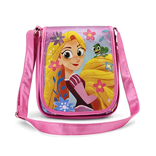 Karactermania 37218 Rapunzel Bolsos Bandolera, 22 cm, Morado