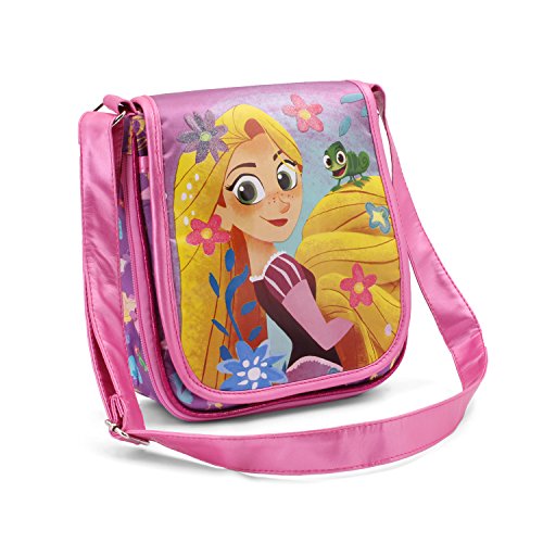 Karactermania 37218 Rapunzel Bolsos Bandolera, 22 cm, Morado