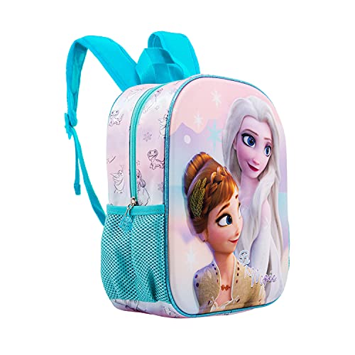 KARACTERMANIA Frozen 2 Magic-Mochila 3D (Pequeña), Multicolor