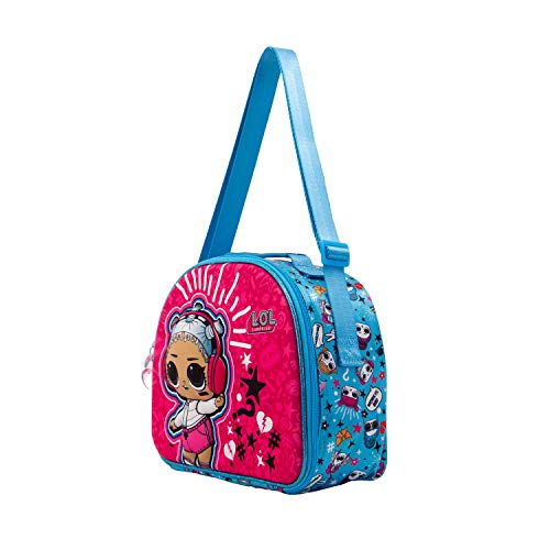 KARACTERMANIA LOL Surprise Beats-Bolsa Portameriendas 3D, Rosa