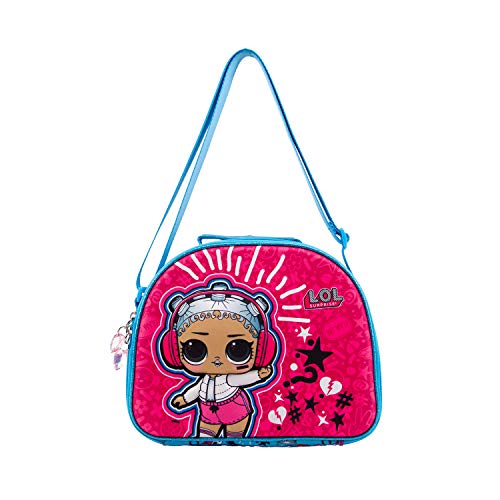 KARACTERMANIA LOL Surprise Beats-Bolsa Portameriendas 3D, Rosa