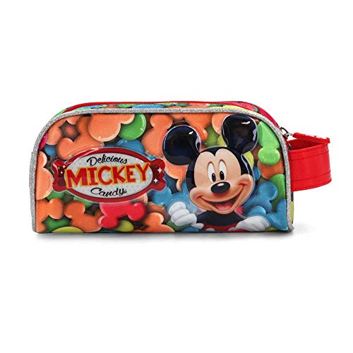 Karactermania Mickey Mouse Delicious Estuches, 20 cm, Rojo