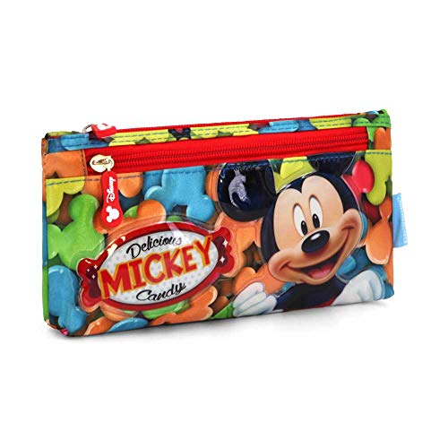 Karactermania Mickey Mouse Delicious Estuches, 22 cm, Rojo