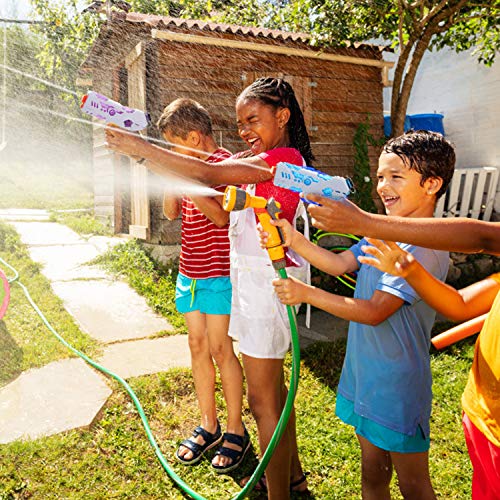 KATELUO Pistolas de Agua, 2 Pack 250ML Blaster de Agua para Verano Piscina Al Aire Libre Playa Diversión Acuática para Niños Adultos, Soaker Guns para Niños Años Adultos, Juguetes de Verano