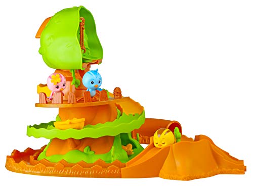 KATURI Juguete Familia Gran casa con árbol multiactividad, pájaro – A Partir de 3 años – Figuras de 6 cm del Dibujo Animado Playset modulable (Auldey EU810520)