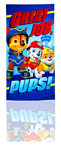 Kid Licensing Toalla de Playa Polyester 140X70 Cm Paw Patrol - Toallas