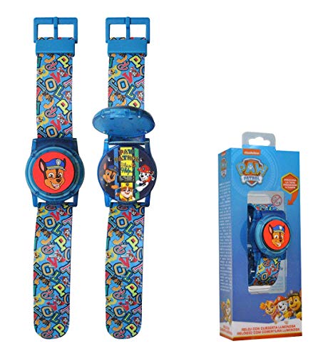 Kids Licensing |Reloj Digital para Niños | Reloj Paw Control |Display con Iluminación|Reloj Infantil con Tapa Protectora | Reloj de Pulsera Infantil Ajustable | Reloj de Aprendizaje | Licencia Oficial