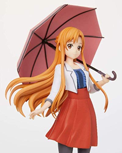 KIJIGHG Sword Art Online Sao Asna PVC Figura de acción Juguetes Niños Brinquedos Figura de Anime Figuras de acción Modelo de Personaje de Anime 18Cm