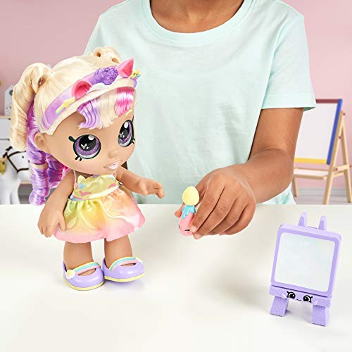 Kindi Kids Muñeca Infantil – Mystabella Unicorn Dress Up – Incluye 2 Trajes y Accesorios Shopkins