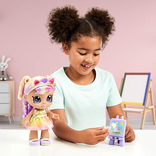 Kindi Kids Muñeca Infantil – Mystabella Unicorn Dress Up – Incluye 2 Trajes y Accesorios Shopkins