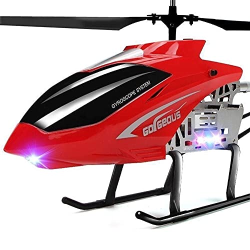 Kioiien Juguete para niños 2.4 GHz Gyro RC Helicóptero Juguete Super Grande Radio RC 3.5 Canal DIRIGIÓ Indoor Helicóptero al Aire Libre Estable fácil de Aprender Good Operation Boys Regalos