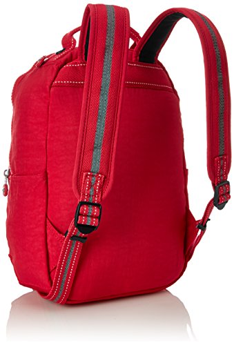 Kipling SEOUL GO Mochila escolar, 44 cm, 27 litros, Rosa (True Pink)