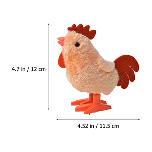 Kisangel 6 Uds. Juguetes de Pollo Saltarín Juguete de Peluche de Gallo para Niños Pequeños Juguetes de Pollo para Fiestas de Pascua