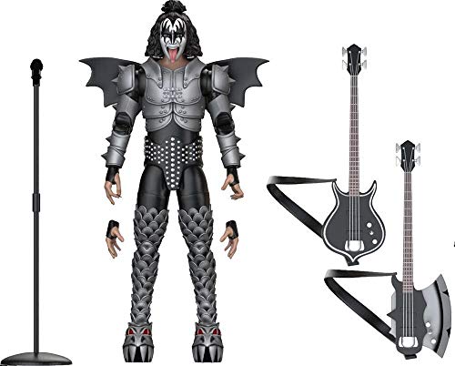 KISS BST AXN - The Demon (Gene Simmons) Unisex Figura Acción Standard, PVC,