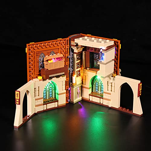 Kit de iluminación LED, compatible con Lego Harry Potter Hogwarts Moment: Clase de Transfiguración 76382 (LED incluido, sin kit de modelo)