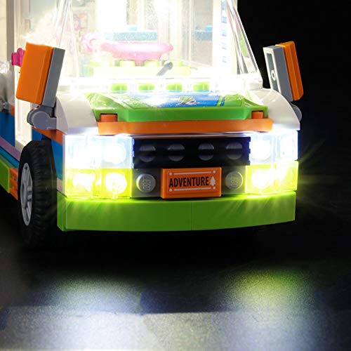 Kit De Iluminación Led para Lego Friends Autocaravana De MIA, Compatible con Ladrillos De Construcción Lego Modelo 41339(Juego De Legos No Incluido)