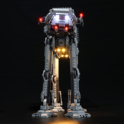 Kit De Iluminación Led para Lego Star Wars At-At Walker, Compatible con Ladrillos De Construcción Lego Modelo 75288 (Juego De Legos No Incluido)