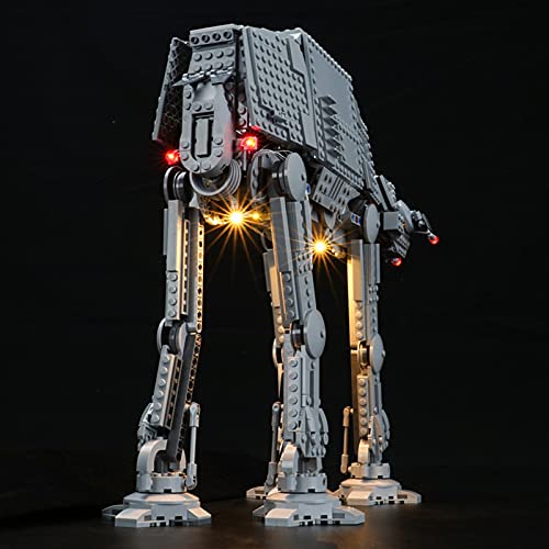 Kit De Iluminación Led para Lego Star Wars At-At Walker, Compatible con Ladrillos De Construcción Lego Modelo 75288 (Juego De Legos No Incluido)