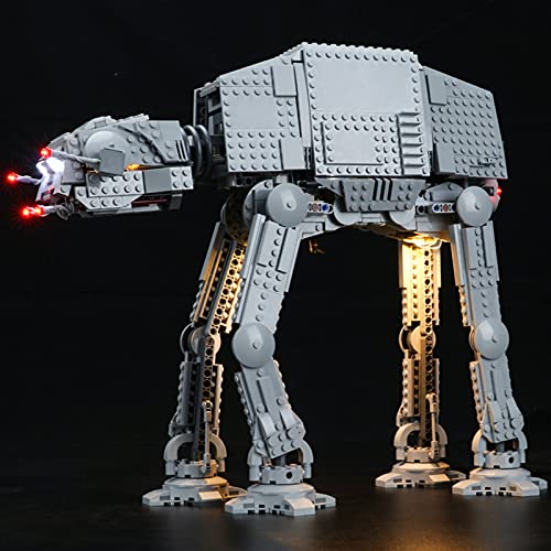 Kit De Iluminación Led para Lego Star Wars At-At Walker, Compatible con Ladrillos De Construcción Lego Modelo 75288 (Juego De Legos No Incluido)