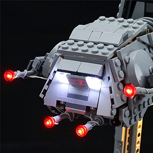 Kit de iluminación LED para Star Wars AT-AT Walker Juego de iluminación Compatible con Lego 75288 (Solo Juego de Luces)