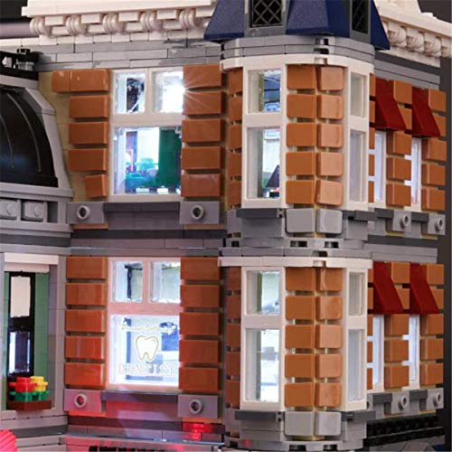 Kit De Luces Led Para Creator Gran Plaza, Compatible Con El Modelo De Bloques De ConstruccióN De Juguetes Lego 10255 (No Incluido El Modelo)