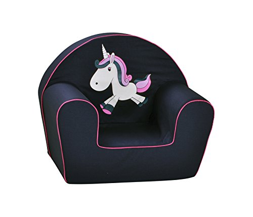 Knorrtoys 68376 68376 UMA - Sillón Infantil, diseño de Unicornio, Color Azul