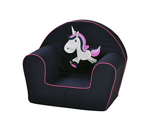 Knorrtoys 68376 68376 UMA - Sillón Infantil, diseño de Unicornio, Color Azul