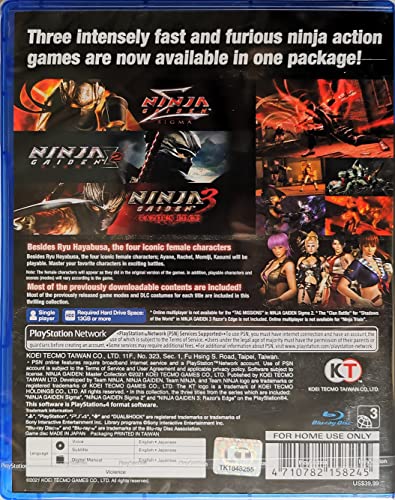 Koei Ninja Gaiden: Colección Maestra (Importación)